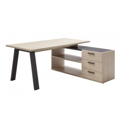  Scrivania Corner Desk Da Vinci Noce Brera 
