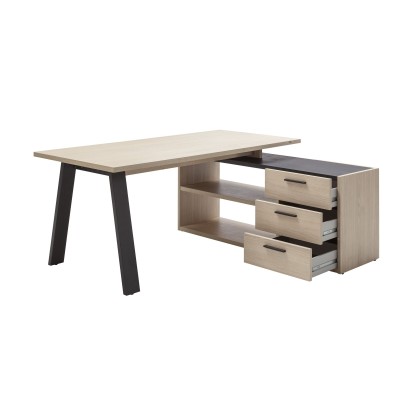  Scrivania Corner Desk Da Vinci Noce Brera 